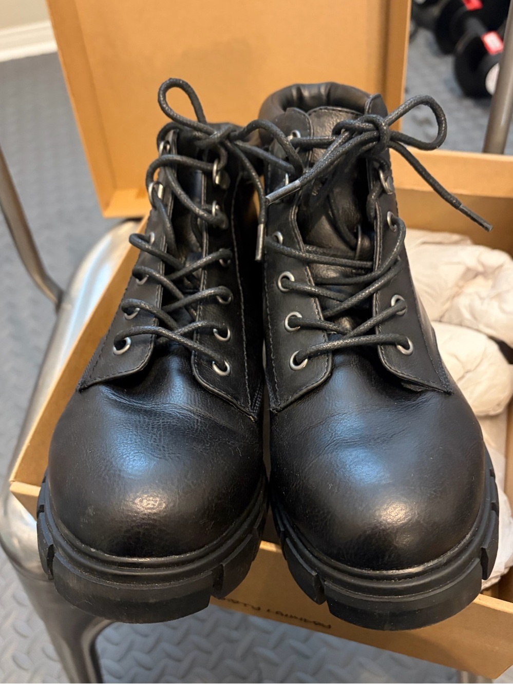 Dirty Laundry No Doubt Black Fashion Boots. Women’s Size 11. NIB. 2 1/2” heel.